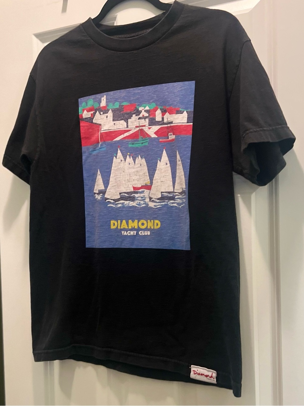 3/$19 Diamond Supply Co yacht club short sleeve T-shirt - Picture 7 of 14